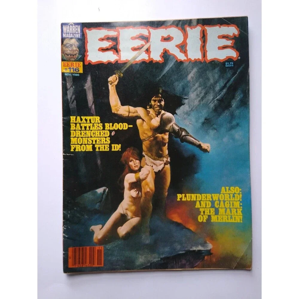 Eerie #116 Nov 1980 Warren Magazine Horror & Monster Comic Star Wars Empire Ads